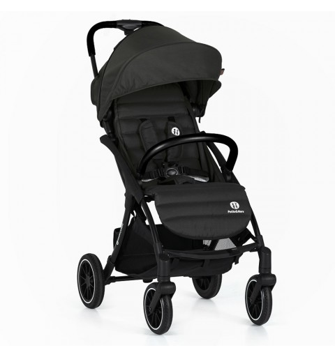 Petite&Mars Cross - lekki wózek spacerowy do 22 kg | Absolute Black
