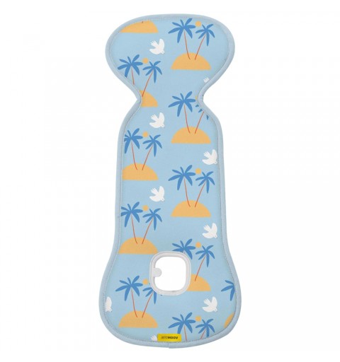AeroSleep AeroMoov - wkładka antypotowa do fotelika samochodowego 0-13 kg | Islands