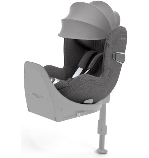Cybex Sirona T i-Size - obrotowy fotelik samochodowy 0-18 kg | PLUS Mirage Grey