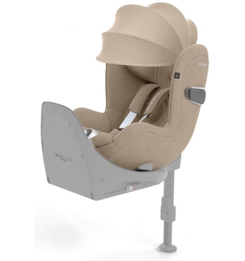 Cybex Sirona T i-Size - obrotowy fotelik samochodowy 0-18 kg | PLUS Cozy Beige