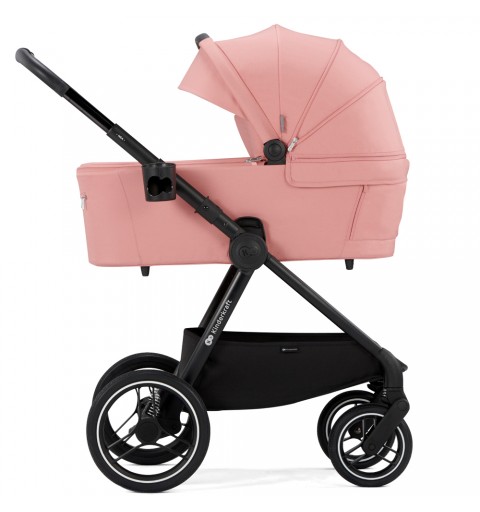 Kinderkraft Nea - wózek wielofunkcyjny, zestaw 4w1 z fotelikiem I-Care | Ash Pink