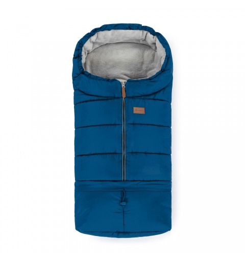 Petite&Mars Jibot - śpiwór, śpiworek do wózka, sanek, Uniwersalny | Ocean Blue