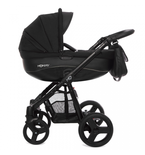 Babyactive Mommy Classic - wózek wielofunkcyjny, zestaw 2w1 z opcją 3w1 i 4w1 | Black Magic 05