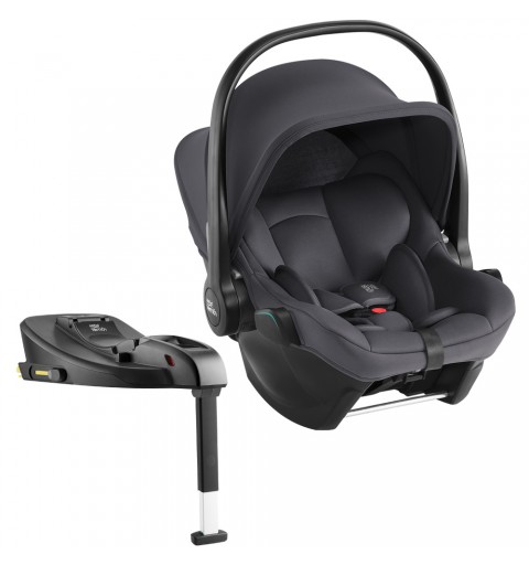 Britax Römer Baby-Safe Core - fotelik samochodowy zestaw z bazą 0-13 kg | Midnight Grey