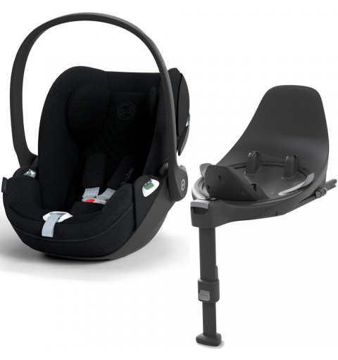 Cybex Cloud T i-Size - rozkładany fotelik samochodowy zestaw z bazą isofix 0-13 kg | PLUS Sepia Black