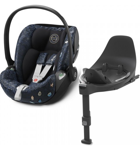 Cybex Cloud T i-Size - rozkładany fotelik samochodowy zestaw z bazą isofix 0-13 kg | Jewels of Nature