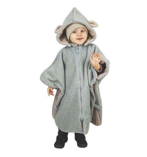 Patulove Premium Fluffy Lamb - ponczo samochodowe do fotelików | Rozmiar S