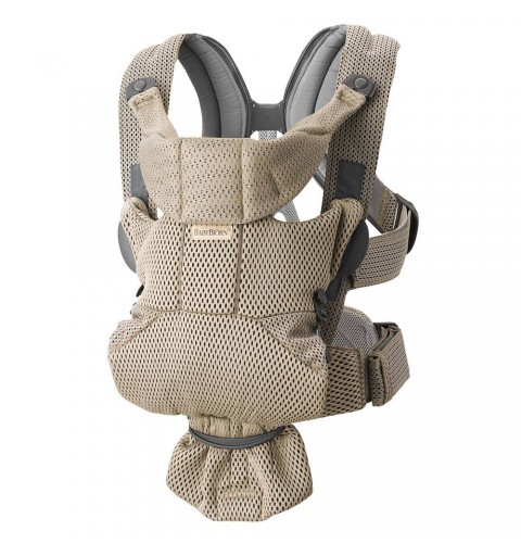 BABYBJORN - nosidełko Move 3D Mesh| Szary Beż