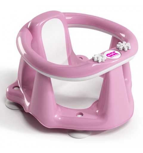 OK BABY Flipper Evolution - siedzisko do wanny  | Różowe