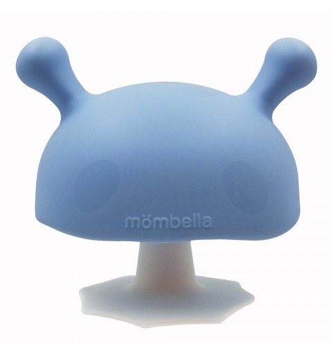 Mombella Mushroom - Uspakajający gryzak Dla Dzieci Grzybek | Light Blue