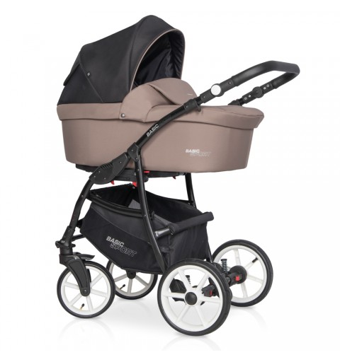 Riko Basic Sport - wózek wielofunkcyjny, zestaw 2w1 z opcją 3w1 i 4w1 | Dakar