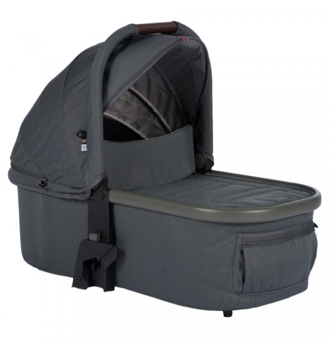 MAST Swiss design M.4 / M4x - gondola do wózka | Volcanic Ash / Forest Green