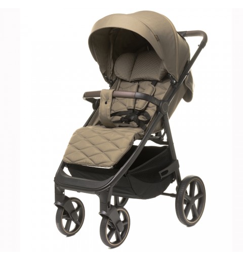 4Baby Stinger Pro - wózek spacerowy, lekki do 22kg | Mokka