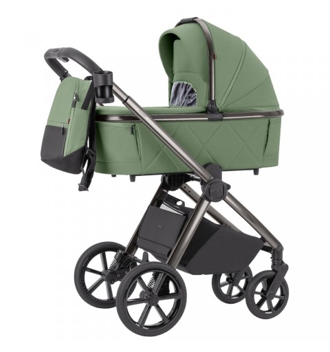 Carrello Omega - wózek wielofunkcyjny, zestaw 2w1 z opcją 3w1 i 4w1 | Perfect Green