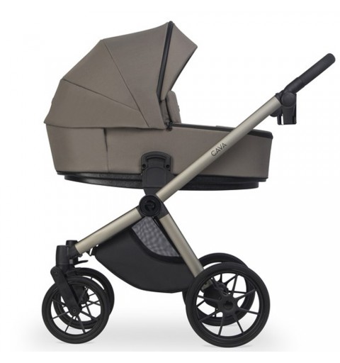 Riko Cava - wózek wielofunkcyjny, zestaw 2w1 z opcją 3w1 i 4w1 | Dust 01