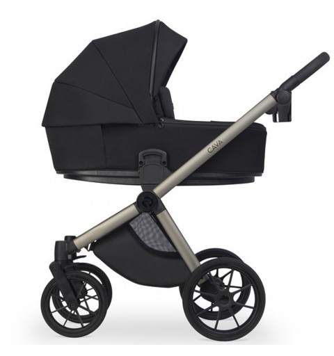 Riko Cava - wózek wielofunkcyjny, zestaw 2w1 z opcją 3w1 i 4w1 | Coal 02