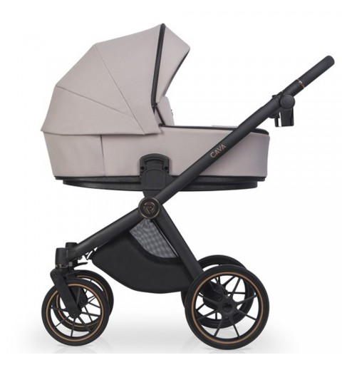 Riko Cava Cooper - wózek wielofunkcyjny, zestaw 2w1 z opcją 3w1 i 4w1 | Sand 11