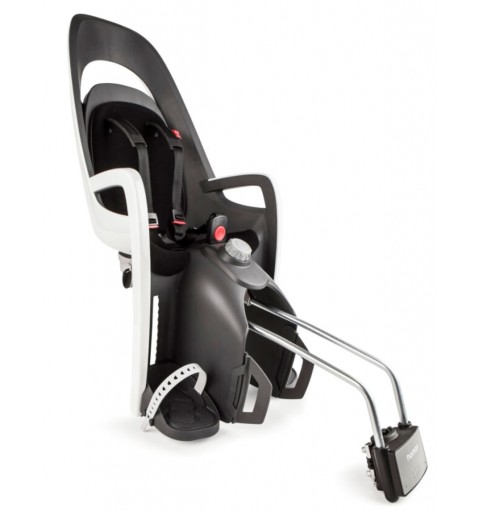 Hamax - Fotelik rowerowy Caress montowany na ramie - White/Black