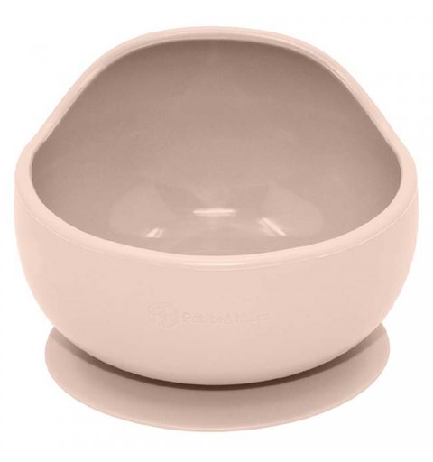Petite& Mars Take&Match - silikonowa miseczka z przyssawką   6m+ | Desert Sand