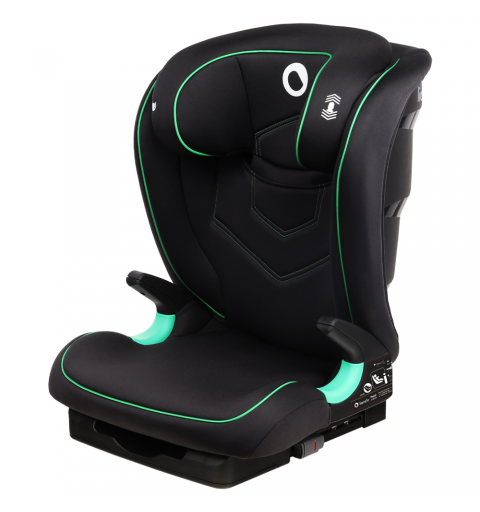 Lionelo Neal - fotelik samochodowy isofix 15-36 | Black Onyx