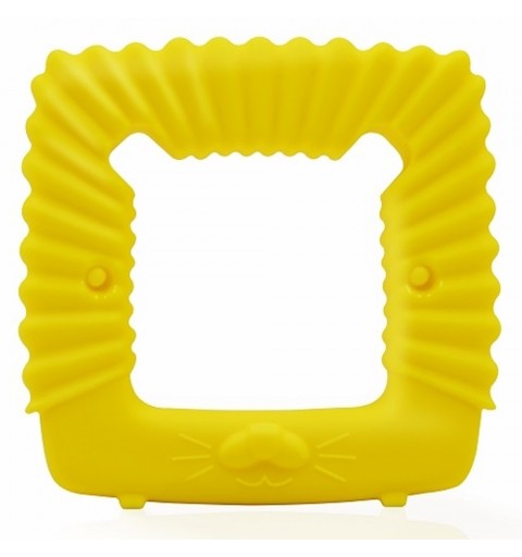 Mombella Lew - Silikonowy geometryczny gryzak dla dzieci