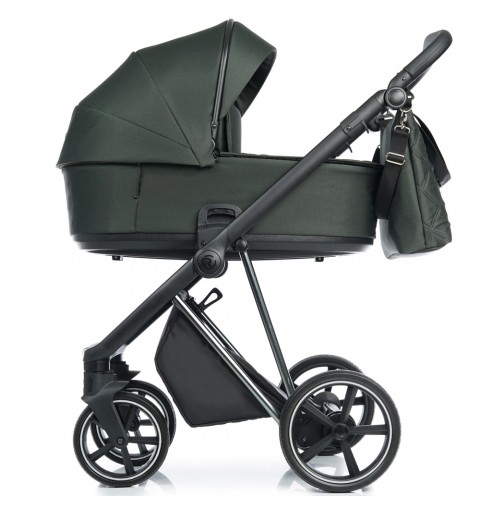 Roan IVI 2.0 - wózek wielofunkcyjny, zestaw 2w1 z opcją 3w1 i 4w1 | Black Forest