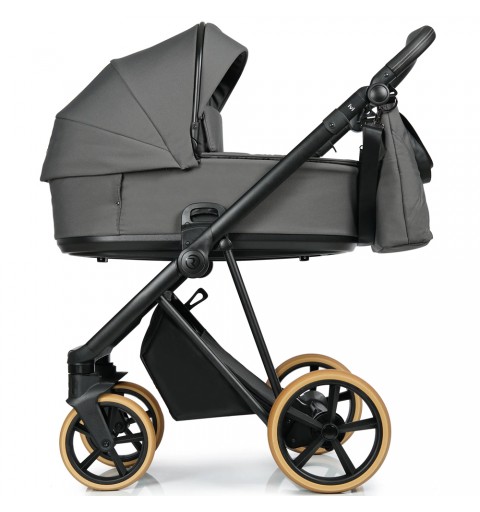 Roan IVI 2.0 Vintage - wózek wielofunkcyjny, zestaw 2w1 z opcją 3w1 i 4w1 | Sicilian Olive