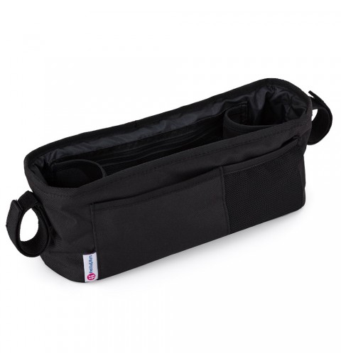 Petite&Mars Pocket - Organizer do wózka, Uniwersalny | Absolute Black