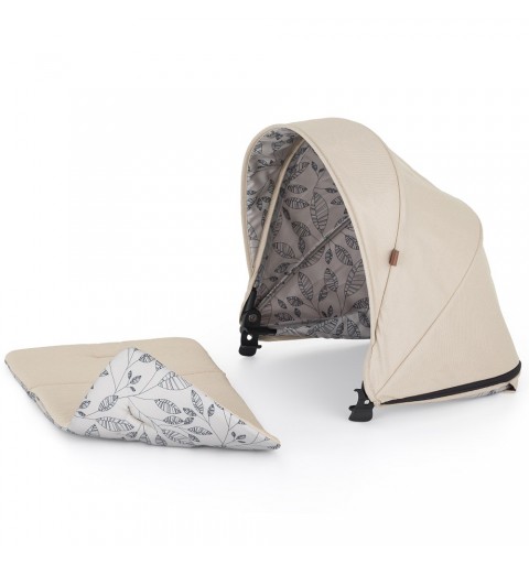 Petite&Mars - Budka z dwustronną wkładką do wózka Royal2 | Sahara Beige