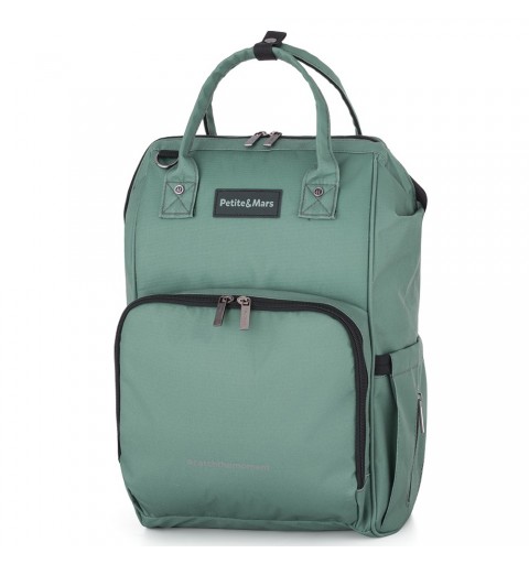Petite&Mars Jack - Plecak do wózka, uniwersalna | Misty Green