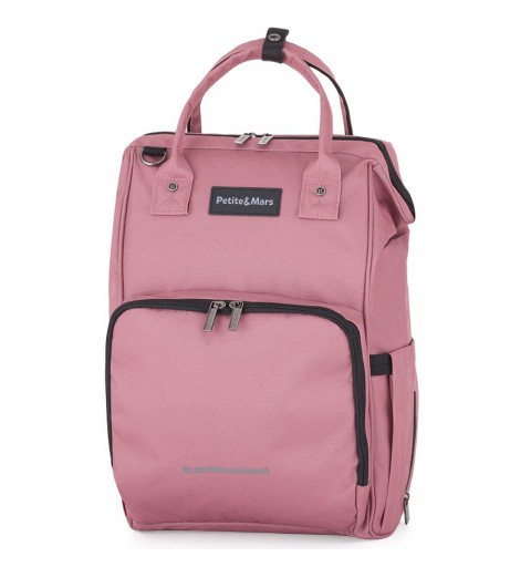 Petite&Mars Jack - Plecak do wózka, uniwersalna | Dusty Rose