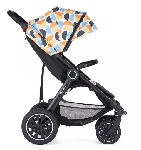 Petite&Mars Street2 Air Black - wózek spacerowy do 22kg | Retro