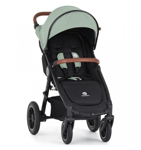 Petite&Mars Street2 Air Oak - wózek spacerowy do 22kg | Iron Green