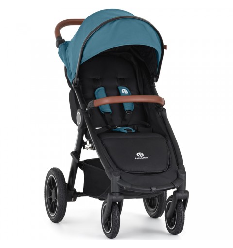 Petite&Mars Street2 Air Oak - wózek spacerowy do 22kg | Ocean Blue