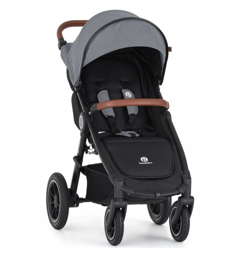 Petite&Mars Street2 Air Oak - wózek spacerowy do 22kg | Ultimate Grey