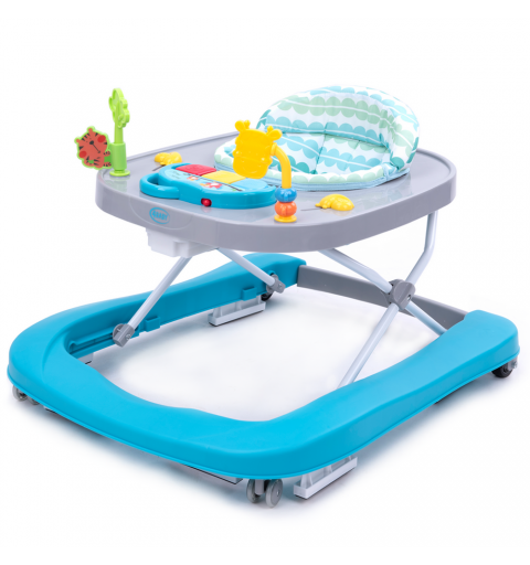 4Baby Walk`n Push - chodzik dla dziecka | Turkus
