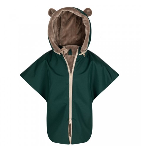 Piapimo - ponczo samochodowe do fotelików 75-105 cm | Zielony