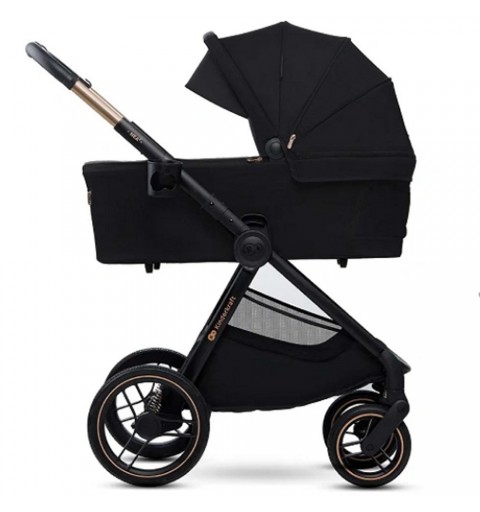 Kinderkraft Nea 2 - wózek wielofunkcyjny, zestaw 2w1 z opcją 3w1, 4w1 | Midnight Black