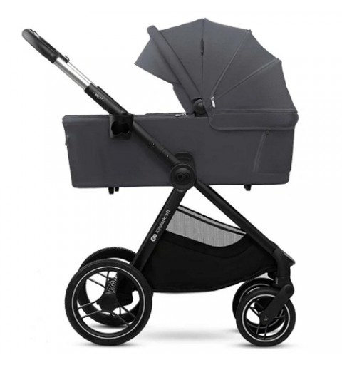 Kinderkraft Nea 2 - wózek wielofunkcyjny, zestaw 2w1 z opcją 3w1, 4w1 | Grey