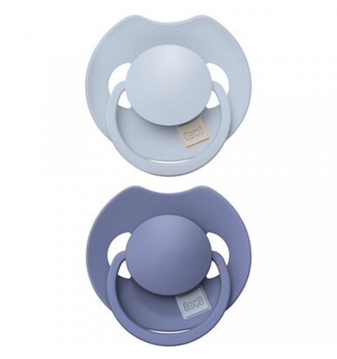 Lovi - Smoczek silikonowy dynamiczny Prime 6-18m | Baby Blue/Blue 34/418