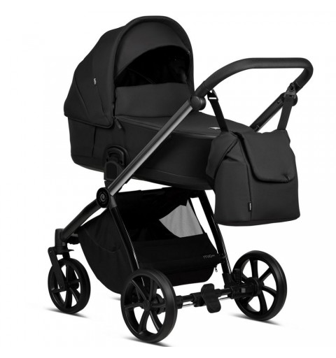 Tutis Mio3+ Essential - wózek wielofunkcyjny, zestaw 2w1 z opcją 3w1 i 4w1 | Essential Obsidian 060