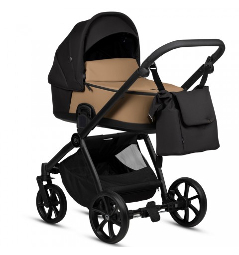 Tutis Mio3+ Essential - wózek wielofunkcyjny, zestaw 2w1 z opcją 3w1 i 4w1 | Leather Beige 180