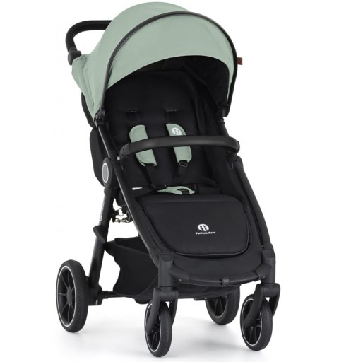 Petite&Mars Street2 RWS Black - wózek spacerowy do 22kg | Iron Green