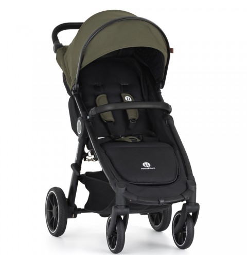 Petite&Mars Street2 RWS Black - wózek spacerowy do 22kg | Mature Olive