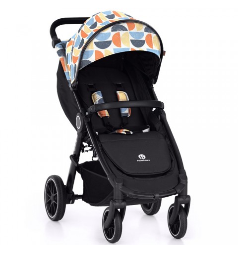 Petite&Mars Street2 RWS Black - wózek spacerowy do 22kg | Retro