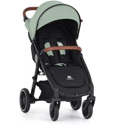 Petite&Mars Street2 RWS Oak- wózek spacerowy do 22kg | Iron Green