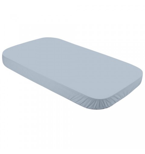Waldin - prześcieradło bawełniane dedykowane do łóżeczka 7w1 W2 123x73 cm | Niebieski