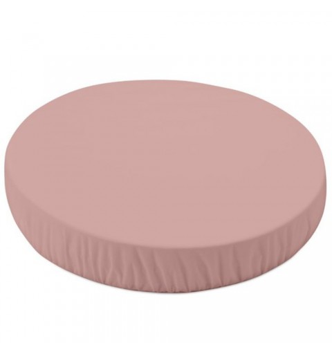Waldin - prześcieradło bawełniane owal 73 cm | Różowy