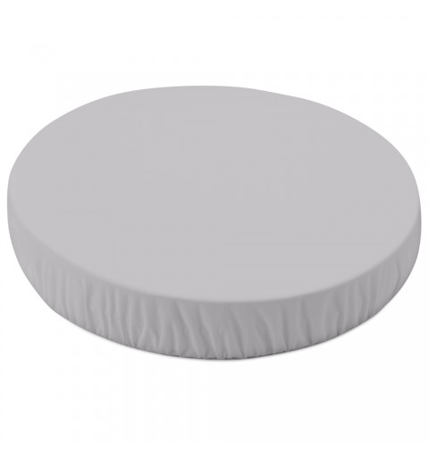 Waldin - prześcieradło bawełniane owal 73 cm | Szary