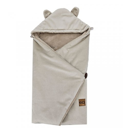Eko - otulacz, śpiworek do fotelika | Sp-56 Jasny Beż
